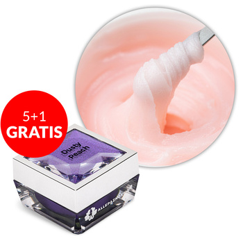 5+1 gratis Acrylgel zum Aufbau von Nägeln Allepaznokcie HEMA/Di-HEMA-frei Dusty Peach 15 g