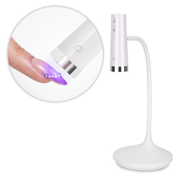 3-W-LED-Nagellampe Molly Nails für Hybrid-, Gel- und Acryl-Gel-Nagellacke, kabellos, weiß, U2