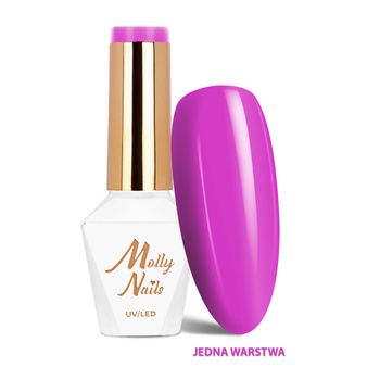 LED/UV-Gel-Nagellack Sorbet Nr. 294 Lilac Whisper von Molly Nails, HEMA/Di-HEMA-frei, 8 g