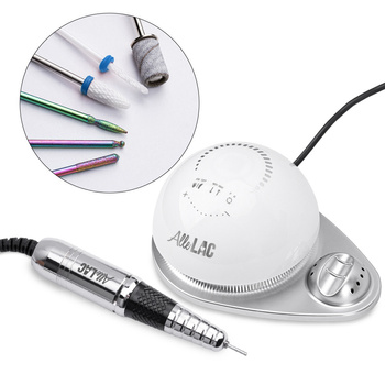 AlleLac 68-W-Nagelfräse für Maniküre und Pediküre, weiß, M21, 50.000 Umdrehungen
