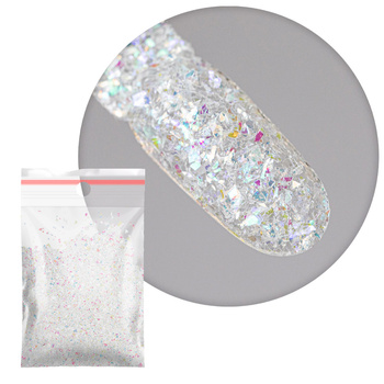 Aurora Flakes Nagelsticker 5 g Nr. 8