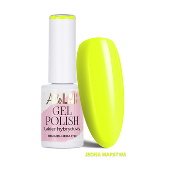 LED/UV-Gel-Nagellack Yellows Y4 Neon AlleLac, frei von HEMA/Di-HEMA, 6 g