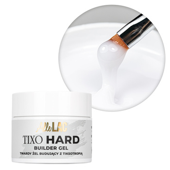 AlleLac Tixo Hard Builder Gel Milky White 45 g – aufbauendes Gel mit Thixotropie