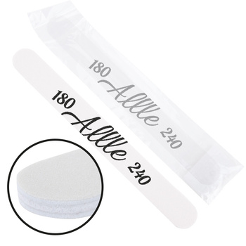 Nagelfeile Sicherheitspaket Allle einfach weißes Mittel 180/240 CU-12 Hohe Qualität