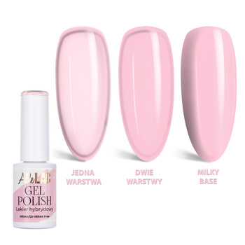 LED/UV-Gel-Nagellack Nudes N5 Sweet AlleLac, frei von HEMA und Di-HEMA, 6 g