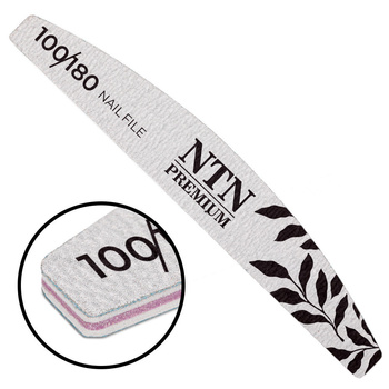 Zebra-Nagelfeile (Boot-Form) 100/180 NTN Premium, 10er-Pack