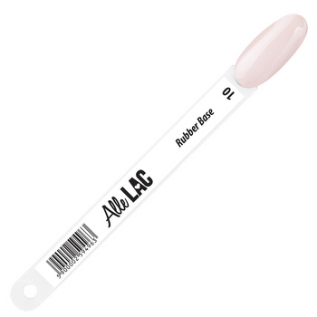 Musterkatalog für Stäbchen „Rubber Base AlleLac Pinkster Nr. 10“