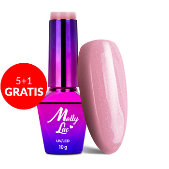 5+1 gratis MollyLac BonBons Lollipop Hybridlack 10 g Nr. 450