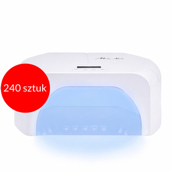 240 Stück LED-/UV-Lampe zum Aushärten von Produkten ohne TPO, Acrylgel, Gel-Polish von Molly Nails, Modell BQ-L8, 298 W, 3 m Kabellänge