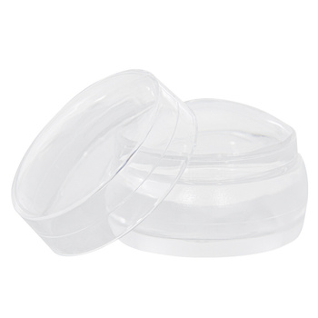 Stempel Silikonstempel für Platten mit Abzieher 8 x 5 cm und Schutzkappe, transparentes, ergonomisches Gehäuse