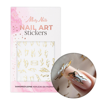 Selbstklebende Nagelaufkleber mit Motiven von MollyNails TH-1103