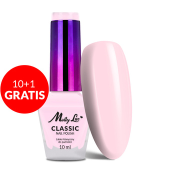 10 + 1 gratis – Klassischer Nagellack „Classic Nail Polish“ von MollyLac, Nr. 03, 10 ml