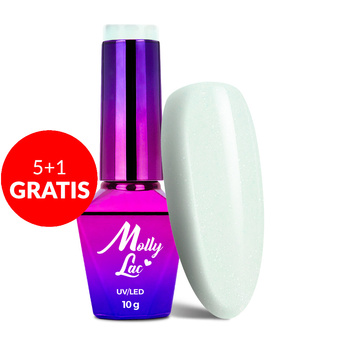 5+1 gratis MollyLac BonBons Peppermint Hybridlack 10 g Nr. 458
