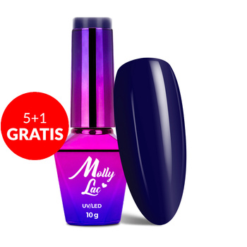5+1 gratis MollyLac Nailmatic Good Mood Hybridlack 10 g Nr. 321