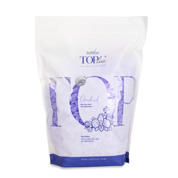 Hartwachs in Tropfenform für die streifenfreie Haarentfernung ItalWax Top Line Orchid 750 g