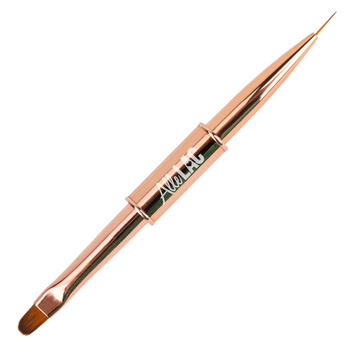 Doppelseitiger Gelpinsel Nr. 6, oval, für Verzierungen, 9 mm, AlleLac