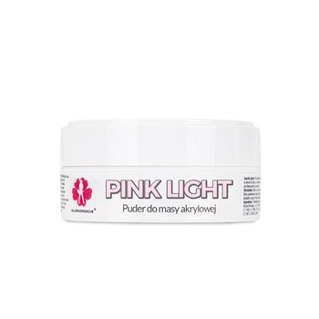 Poudre acrylique pour ongles Allepaznokcie Pink Light Acrylic Powder 30 g n° 3