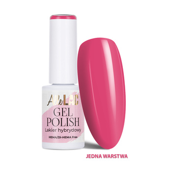 LED/UV-Hybridlack „Gel Polish Pinks PI11 Coral“ von AlleLac, frei von HEMA und Di-HEMA, 6 g