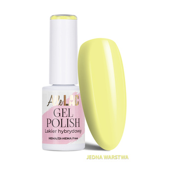 Esmalte híbrido LED/UV Gel Polish Yellows Y2 Pastel AlleLac sin HEMA ni Di-HEMA, 6 g