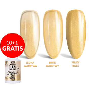 10 + 1 gratuit - Vernis hybride LED/UV Gel Polish n° 306 Édition limitée AlleLac sans HEMA/Di-HEMA, 5 g