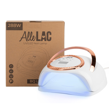 AlleLac 288W UV/LED nail lamp for hybrid gel polishes and acrylic gels, white BQ-L9