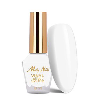 STEP 2 Classic Nail Polish: Color Lacquer Vinyl Effect System MollyNails White 10 ml