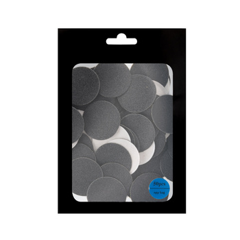 Schleifaufsätze, austauschbare Scheiben, Körnung 240, für PodoDisk, Größe M, 20 mm, 50 Stück