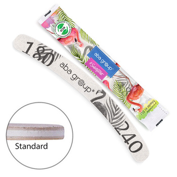 Nail file Safe Standard Package banana 180/240 Aba Group