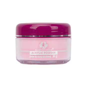 Allepaznokcie Intense Pink Acrylic Nail Powder, 30 g, No. 8