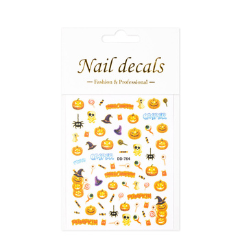 Thin self-adhesive Halloween nail stickers DD-764