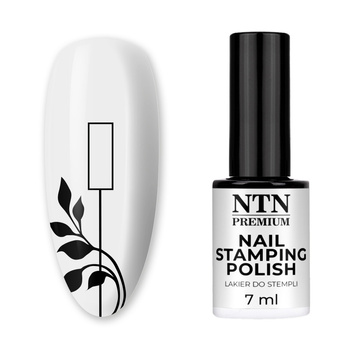 Smalto per stencil e placchette NTN Premium nero 7 ml n. 99