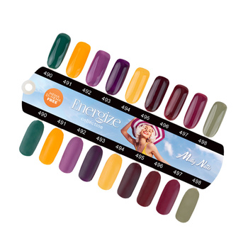 Molly Nails Energize – Glanz- und Matt-Sortiment, 9 Farben