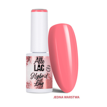 LED/UV-Gel-Nagellack „Pinks Salmon“ von AlleLac, HEMA/Di-HEMA-frei, 6 g