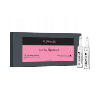 Ampollas contra la caída del cabello Allwaves Placenta 12 x 10 ml