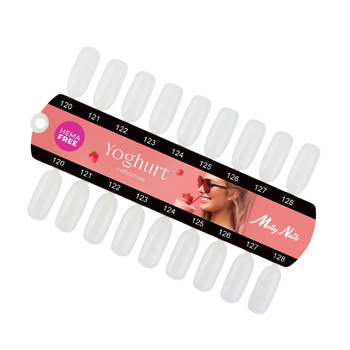 Molly Nails Yoghurt painting template