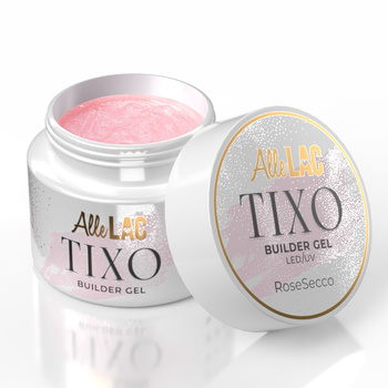 AlleLac Tixo Builder Gel RoseSecco 45 g – aufbaubares Gel mit Thixotropie