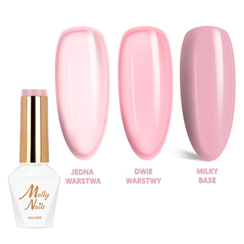 Molly Nails Wedding Yes, I Do Elegant Blush Hybrid Nail Polish HEMA/Di-HEMA Free 8g No. 26