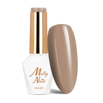Molly Nails Choco Dreams Praline Perfection HEMA/Di-HEMA Free Hybrid Nail Polish 8g No. 351