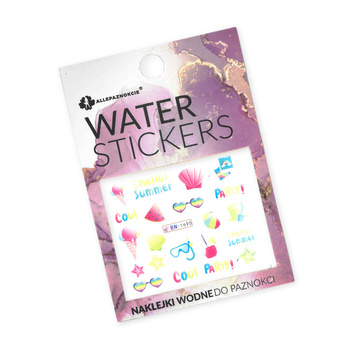 BN-1695 Holiday water decals for nails