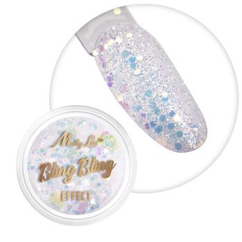 MollyLac Bling Bling Effect nail powder 1 g No. 05