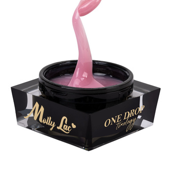 Gel modellante con proprietà tissotropiche MollyLac One Drop Tixology Mild Rose 5 g