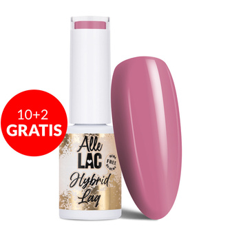 10+2 gratis Smalto ibrido AlleLac Business Woman HEMA/Di-HEMA Free 5 g n. 195