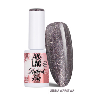 LED/UV-Gel-Nagellack Browns B9 Smoky Glitter AlleLac HEMA/Di-HEMA-frei 6 g