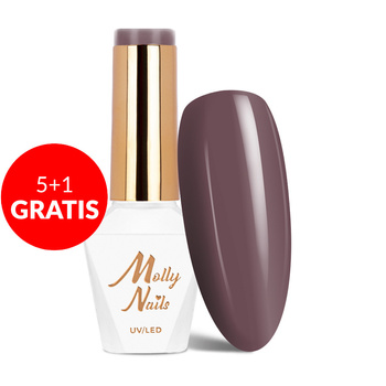 5+1 gratis Smalto ibrido Molly Nails Delicate Woman Very Nice senza HEMA/Di-HEMA 8 g n. 61