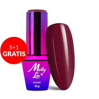 5 + 1 gratuit Vernis hybride MollyLac Pin-up Girl independence 10 g n° 370