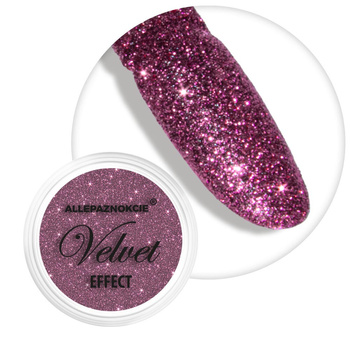 Polvere per unghie Velvet Effect Allepaznokcie 1,5 g N. 08