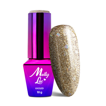 Smalto ibrido MollyLac Queens Of Life Perfect Gold 10 g n. 32
