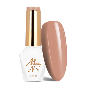 Molly Nails Choco Dreams Salted Caramel HEMA/Di-HEMA Free Hybrid Nail Polish 8g No. 350