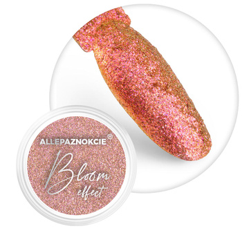 Polvere per unghie Bloom Effect Allepaznokcie Rosso 0,3 g