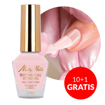 10+1 Free Protective and Strengthening Conditioner 3-Step System Botanical Strong Nail Conditioner by MollyNails 10 ml